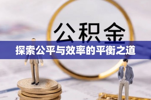 翼城探索公平与效率的平衡之道